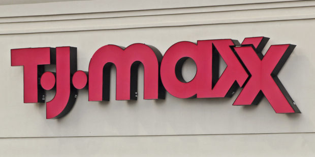 A TJ Maxx store stands in Morton Grove, Illinois, U.S., on Saturday, Aug. 13, 2011. TJX Companies Inc., the apparel and home fashion retailer, is expected to announce quarterly earnings on Aug. 16. Photographer: Tim Boyle/Bloomberg via Getty Images